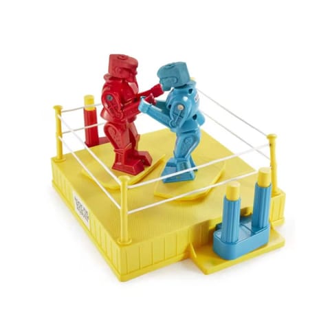 Mattel Games Rock 'Em Sock 'Em Kids Game, Battling Robots Game For 2 Players