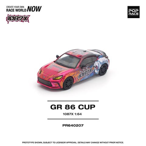 POP RACE Toyota 1087X GR86 Cup - PR640207