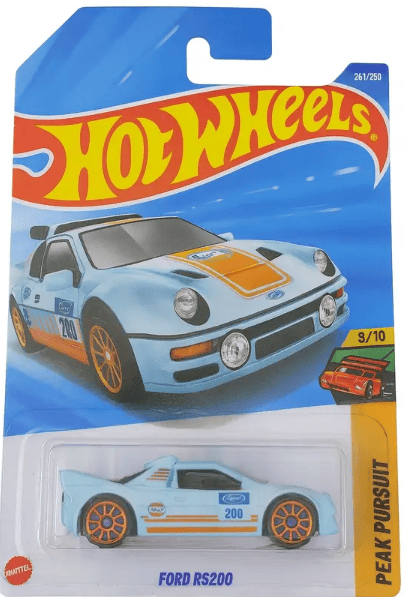 Hot Wheels Peak Pursuit Ford RS200