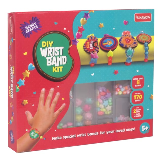 Funskool Handy Crafts DIY Wrist Band Kit