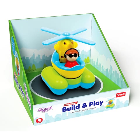 Funskool Giggles - Build & Play Helicopter