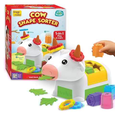 Imagimake Leaps & Bounds - Cow Shape Sorter