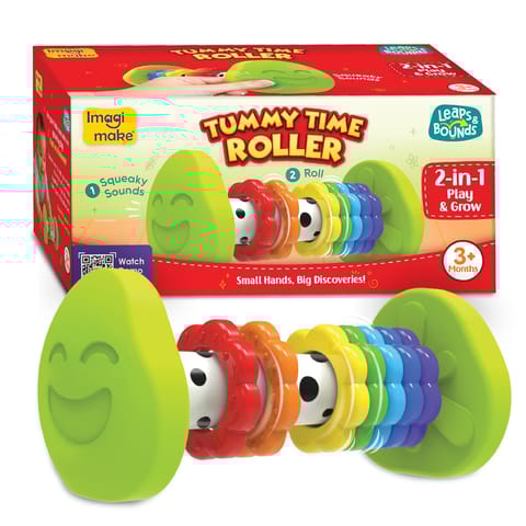 Imagimake Leaps & Bounds - Tummy Time Roller