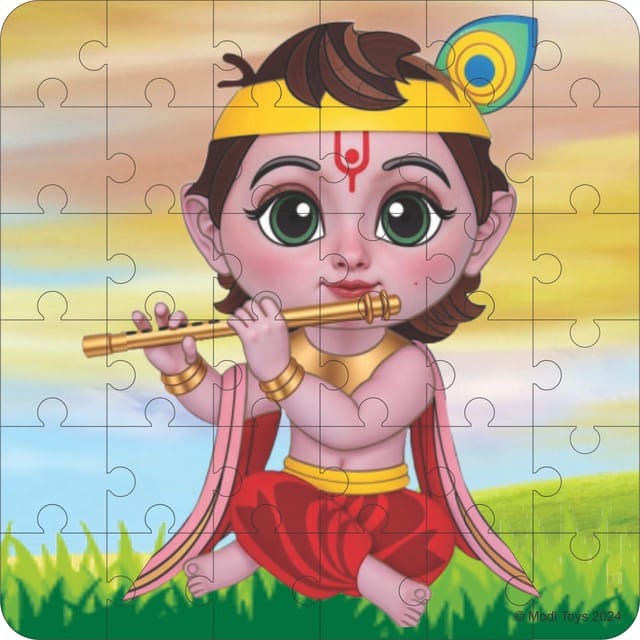 Modi Toys Baby Krishna 2 in 1 Puzzle Set