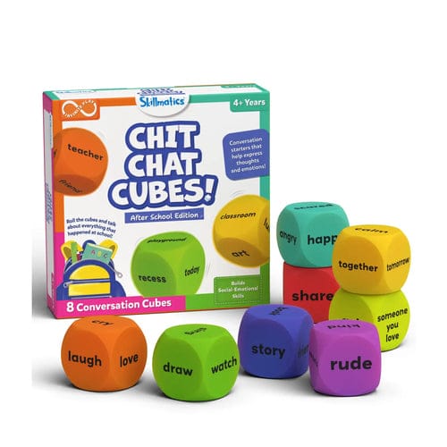 Skillmatics Chit Chat Cubes: After School Edition