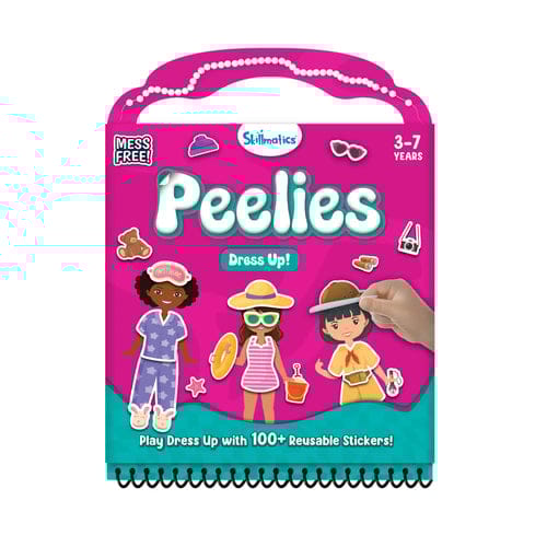 Skillmatics Peelies: Dress Up! | Reusable Sticker Activity Book