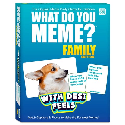 What Do You Meme? Desi Feels - Hilarious Family Party Game