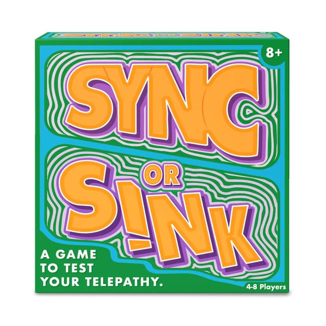 Sync or Sink - Hilarious Family Card Game for Kids