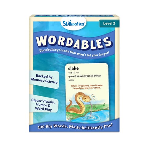 Skillmatics Wordables: Level 2 | Vocabulary Flash Cards