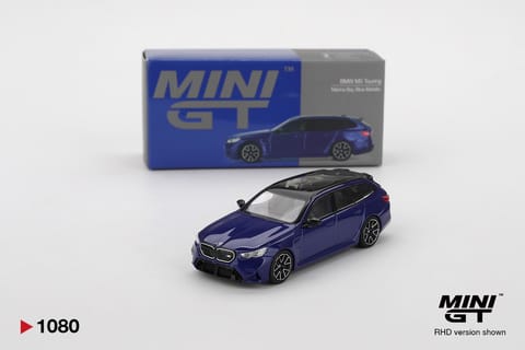 Mini GT 1080 BMW M5 Touring Marina Bay Blue Metallic