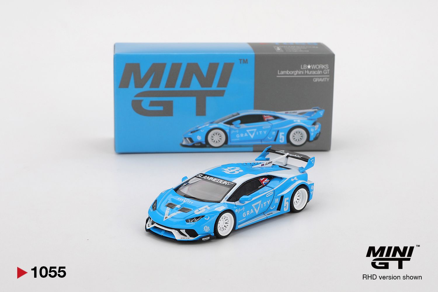 Mini GT 1055 LB☆WORKS Lamborghini Huracán GT GRAVITY