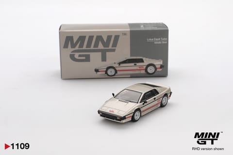 Mini GT 1109 Lotus Esprit Turbo Metallic Silver