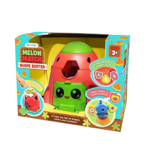 Bloomingo Melon Match Shape Sorter