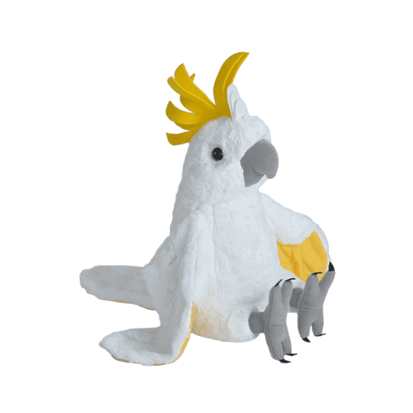 Wild Republic Cockatoo Sulphur 12 Inch