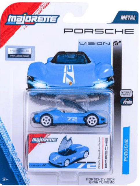 Majorette Porsche Deluxe Cars Porsche Vision Gran Turismo Blue