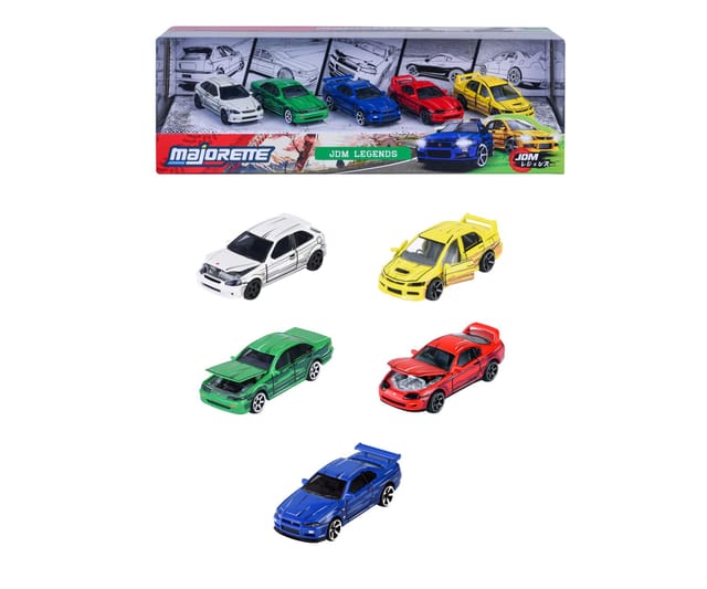 Majorette JDM Legends 5-car Giftpack