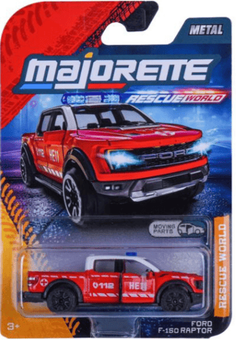 Majorette Rescue World - Ford F-150 Raptor