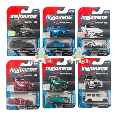 Majorette Mercedes-AMG Premium Cars - Set of 6
