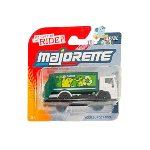 Majorette Street Cars Ride Now Iveco Eurocargo - Green