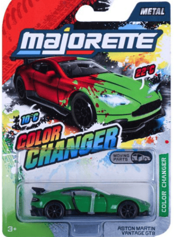 Majorette Color Changers Aston Martin Vantage GT8