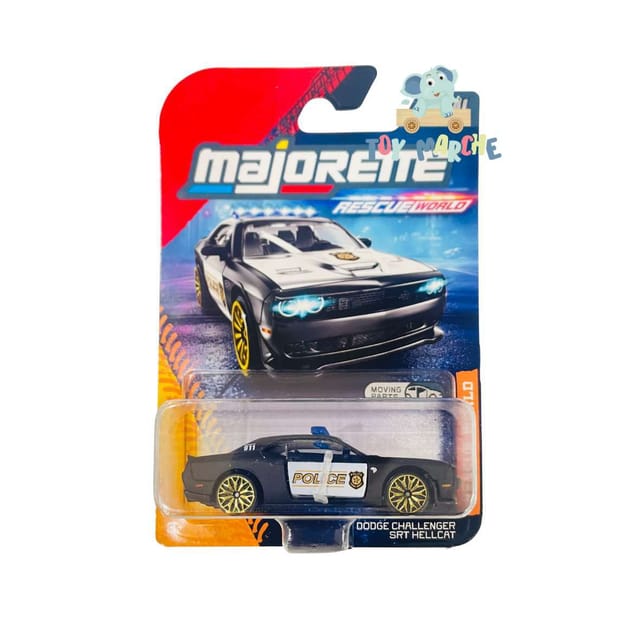 Majorette Rescue World - Dodge Challenger SRT Hellcat