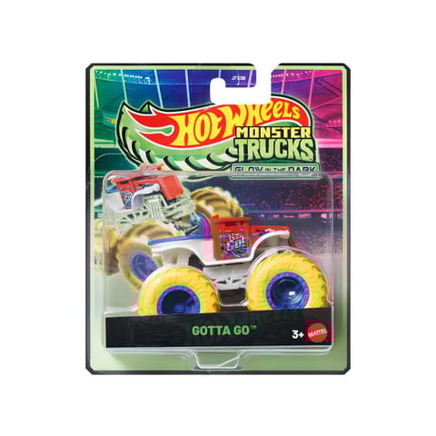 Hot Wheels Monster Trucks Glow in the Dark Gotta Go
