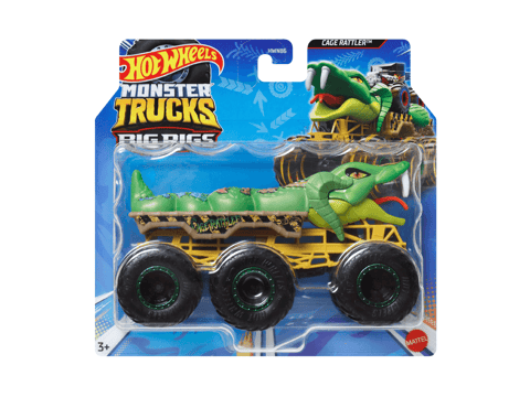 Hot Wheels Monster Trucks - Big Rigs - Cage Rattler