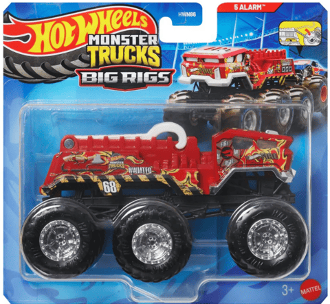 Hot Wheels Monster Trucks - Big Rigs - 5 Alarm