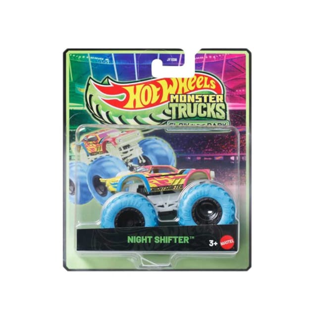 Hot Wheels Monster Trucks Glow in the Dark Night Shifter