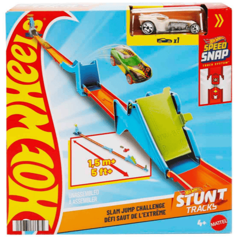 Hot Wheels Stunt Tracks - Slam Jump Challenge