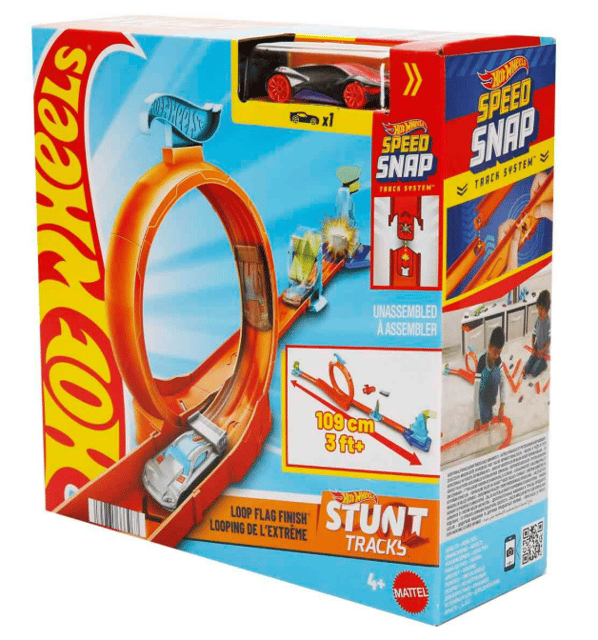 Hot Wheels Stunt Tracks - Loop Flag Finish
