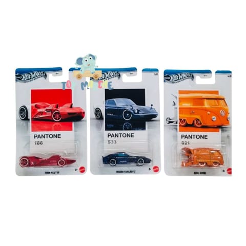 Hot Wheels Silver Series Pantone - Set of 3