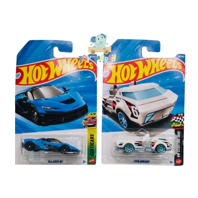 Hot Wheels McLaren W1 And Twin Dorado