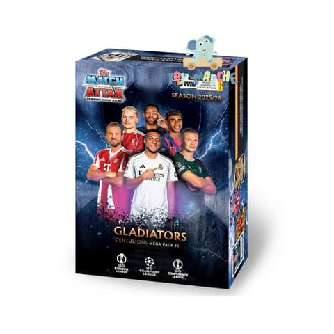Topps Match Attax UEFA Europa, Champions, Conference League Gladiators Centurions Mega Pack#1