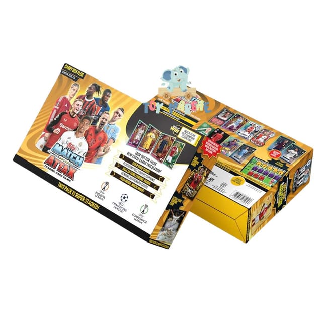 Topps Match Attax UEFA Europa, Champions, Conference League Carry Box Plus Edition