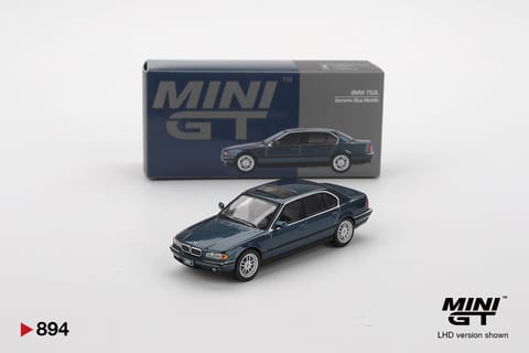 Mini GT 894 BMW 750IL Sorrento Blue Metallic