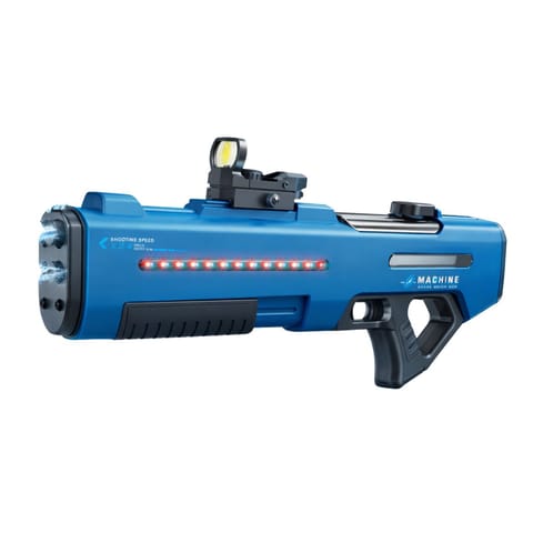 Dual Nozzle Electric Water Gun – Blue