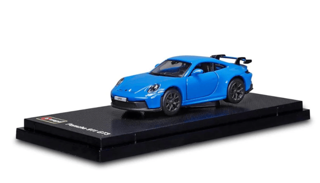 Bburago Porsche 911 GT3 Blue - 1:64