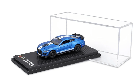 Bburago 2020 Mustang Shelby GT500 - Blue - 1:64