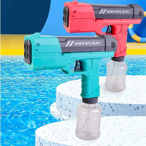 Dual Shot Electric Water Gun – 300ml (USB Rechargeable)
