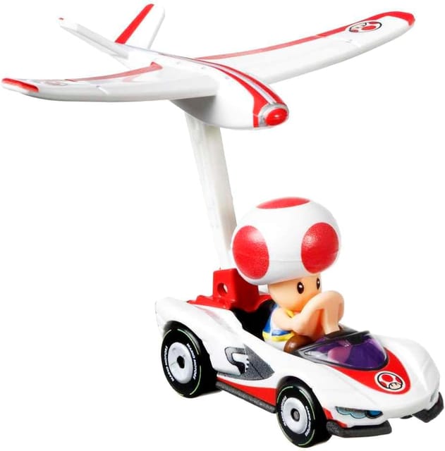 Hot Wheels MarioKart - Toad Plane Glider