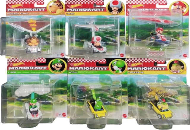 Hot Wheels MarioKart Set of 6
