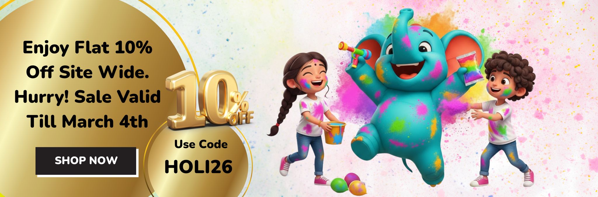 Holi Happiness Sale