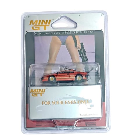 Mini GT 912 Lotus Esprit Turbo Copper Fire Metallic 'For your eyes only'