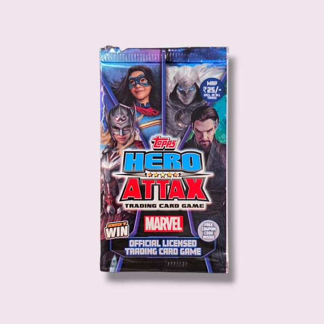 Topps Hero Attax Trading Card Game - Pack of 5 Cards