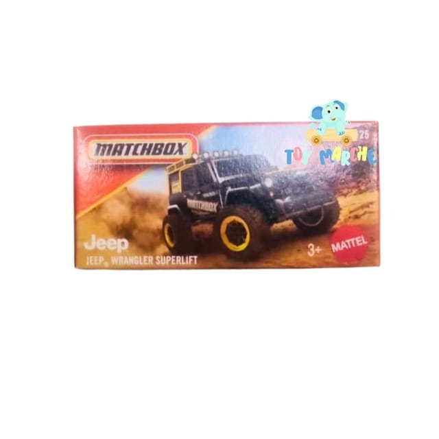 Matchbox Jeep Wrangler Superlift