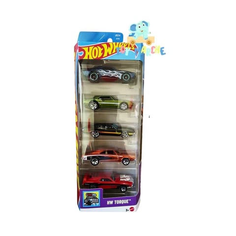 Hot Wheels 5 Car Pack - HW Torque