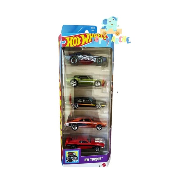 Hot Wheels 5 Car Pack - HW Torque