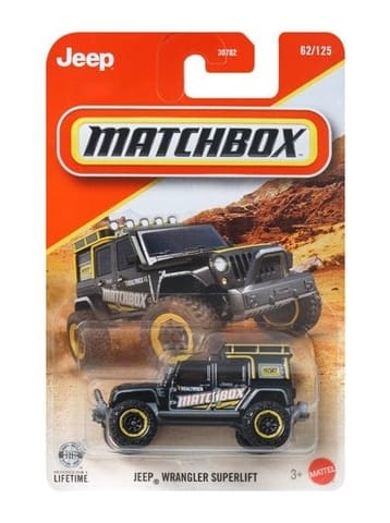 Matchbox Jeep Wrangler Superlift