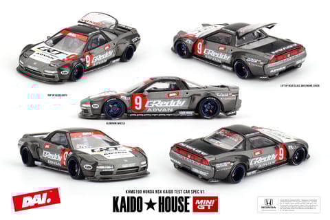 Mini GT Kaido House 190 Honda NSX Kaido Test Car Spec V1
